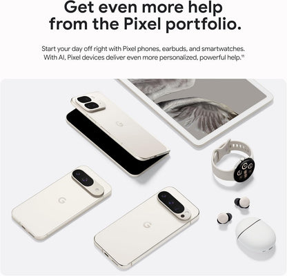 Pixel 9 - Unlocked Android Smartphone with Gemini, 24-Hour Battery, Advanced Camera, and 6.3" Actua Display - Obsidian - 128 GB